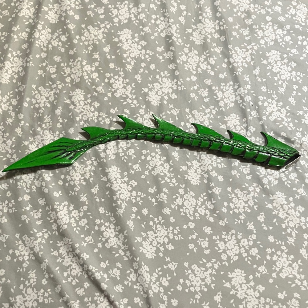Green Dragon Tail Prop